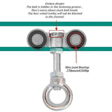 Taller Strut Channel Trolley Assembly