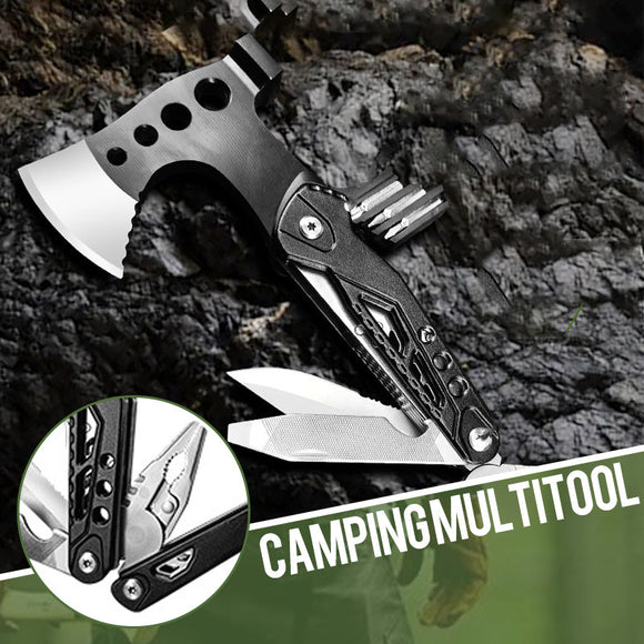 🔥Outdoor Multifunctional Stainless Steel Folding Axe