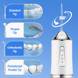 Portable Oral Irrigator Water Flosser