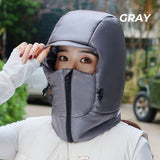 Winter-Ready Thermal Wind-Proof Hood