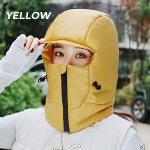 Winter-Ready Thermal Wind-Proof Hood