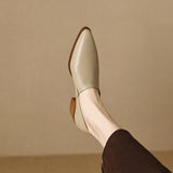 Women's Vintage Pointed Toe Slip-On Soft Shoes