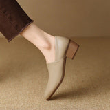 Women's Vintage Pointed Toe Slip-On Soft Shoes