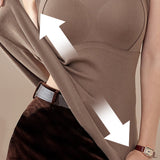 Thickened Warm Tank Top with Shelf Bra