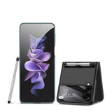 🎁March Sale 2022🎁For Samsung ZFlip3 Magnetic With Capacitive Pen Phone Case