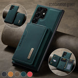 For Samsung S21/S22 Magnetic Leather Phone Case