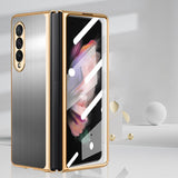 2022 New Brushed Metal Ultra-thin Anti-drop ZFOLD3 mobile phone case