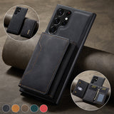 For Samsung S21/S22 Magnetic Leather Phone Case