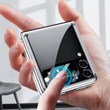 2022 Samsung ZFlip3 Fashion Folding Screen Full Covering Phone Case Cover