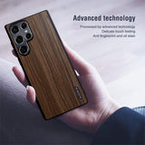 Galaxy S22 Simple Composite Wood Phone Case Cover