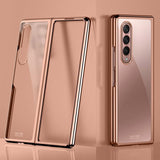 Super Anti-drop Glass Samsung Z FOLD3 Electroplating Case