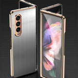 2022 New Brushed Metal Ultra-thin Anti-drop ZFOLD3 mobile phone case