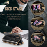 2024  New Foldable Mobile Phone Leather Z Fold 5 Case Cover