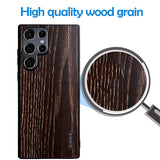 Galaxy S22 Simple Composite Wood Phone Case Cover