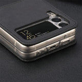 Suitable For Samsung Galaxy ZFlip3 Folding PU Leather Mobile Phone Holster