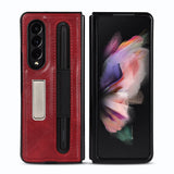 Samsung Z Fold3 Mobile Phone Case Galaxy Fold 3 5G With S-pen Pen Case Holder Protective Cover