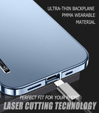 Full Alloy Magnetic Anti-drop With Lens Protection Primary Color Phone Case For iPhone 13 Series